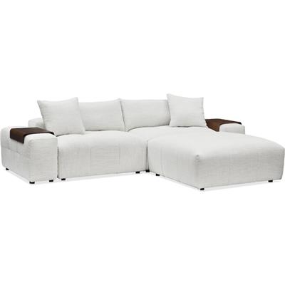 Bliss 5-Piece Sectional and Ottoman | American Signature Furniture