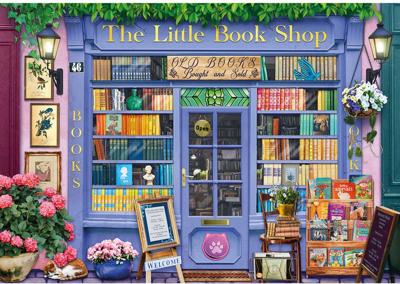 (Price in pounds) The Little Book Shop | Wentworth Wooden Puzzles