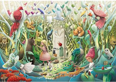 (Price in pounds) The Not-So-Secret Garden | Wentworth Wooden Puzzles