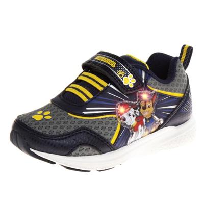 Paw Patrol Boys Chase and Marshall Light up Sneakers, Silver (9 Medium, Toddler)