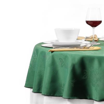 Low Cost Damask Rose Round Tablecloths With Price Promise