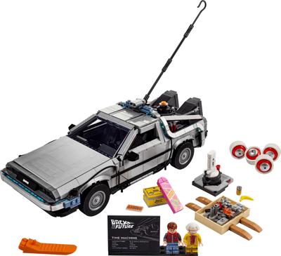 Back to the Future Time Machine 10300 | LEGO® Icons | Buy online at the Official LEGO® Shop US
