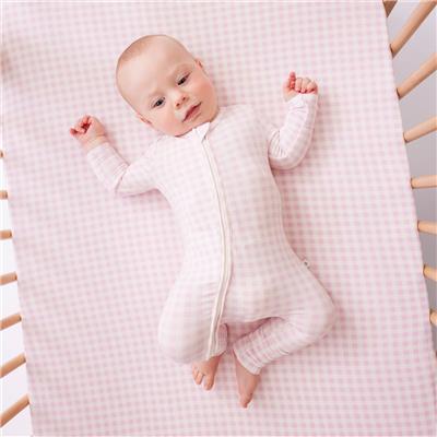 Day or Night Onesie | Orchid Gingham | Kynd Baby – KYND Baby