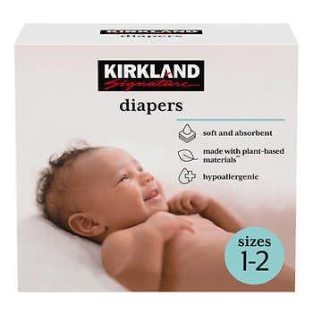 Kirkland Signature Diapers Sizes 1-2 | Costco