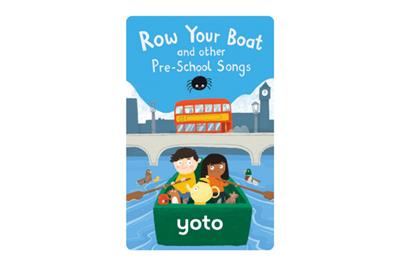 Yoto Card: Row Your Boat and other Pre-School Songs I The Montessori Room