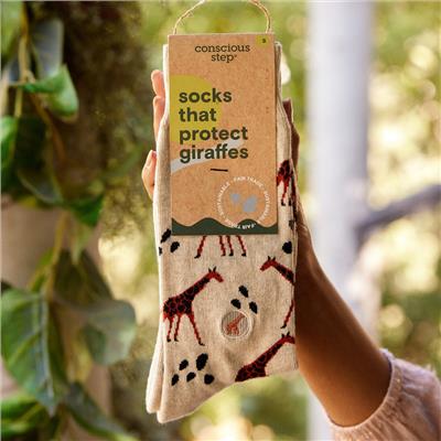 Socks that Protect Giraffes | Every Pair Gives Back | Conscious Step