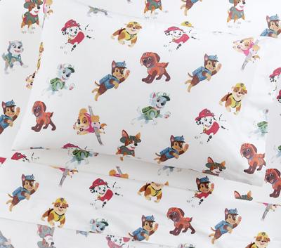 PAW Patrol™ Organic Sheet Set & Pillowcases | Pottery Barn Kids