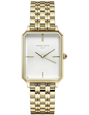 Rosefield The Octagon 23mm Gold Bracelet Style Watch - Myer