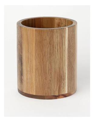 The Cooks Collective Acacia Utensil Holder In Wood | MYER