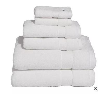Royal Velvet Signature Solid 6-Piece Towel Set (white)