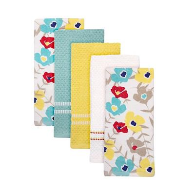 The Big One® Printed Terry Kitchen Towels 5-pk.