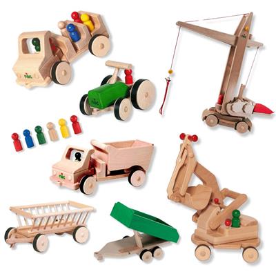 Creamobil Wooden Vehicles Kindergarten Value Pack — Oskars Wooden Ark