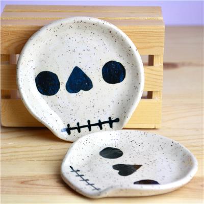 Skull Spoon Rest – Ave Rivera Studio