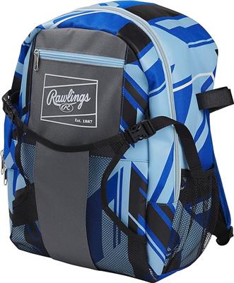 Amazon.com : Rawlings | REMIX Backpack Equipment Bag | T-Ball & Youth Baseball / Softball | Royal : Sports & Outdoors
