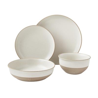 Better Homes & Gardens Cream 16-Piece Dinnerware Set by Dave & Jenny Marrs
