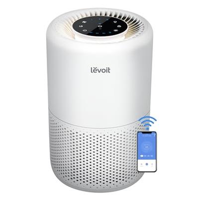 LEVOIT Air Purifier for Home Bedroom, Smart WiFi Alexa Control, Covers up to 916 Sq.Foot, 3 in 1 Filter for Allergies, Pollutants, Smoke, Dust, 24dB Q