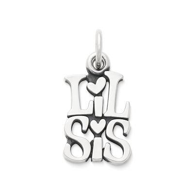 Lil Sis Charm in Sterling Silver | James Avery