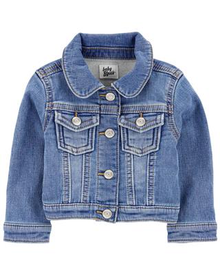 Degrassi Wash Baby Classic Knit-Like Denim Jacket | oshkosh.com
