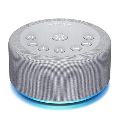 Sleep Sound Machine White Noise Machine 30 Non Looping Sounds 12 Night Light Colors 5 Timers 36 Adjustable Volume Memory Function Brown Noise Sounds M