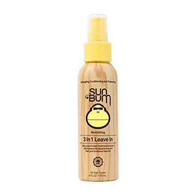 Sun Bum Revitalizing 3 in 1 Leave-In Conditioner Spray Detangler | Anti Frizz , Paraben and Gluten Free, Vegan, and Color Safe with UV Protection | 4
