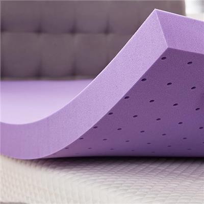 Amazon.com: SINWEEK 3 Inch Gel Memory Foam Mattress Topper Ventilated Soft Mattress Pad, Bed Topper, CertiPUR-US Certified, Twin Size, Purple : Home &