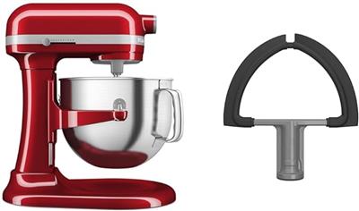 Amazon.com: KitchenAid® 7 Quart Bowl-Lift Stand Mixer, Candy Apple Red & KDF7B Double Flex Edge Beater for Select Bowl-Lift Stand Mixers, Silver: Home