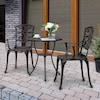 Nuu Garden 3-Piece Bronze Bistro Patio Dining Set in the Patio Dining Sets department at Lowes.com