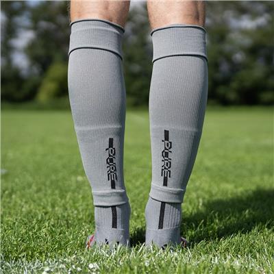 Pure Sleeves Classic (Long) Grey – Pure Grip Socks