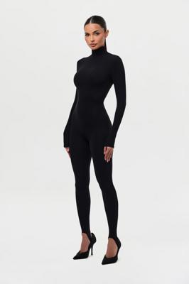 Naked Turtleneck Jumpsuit with Stirrup
 – Naked Wardrobe