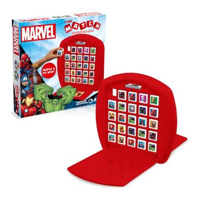 Top Trumps Match Marvel Avengers The Crazy Cube Game, play with superheroes including Spider-Man, Black Widow, Iron Man and Captain America, travel bo