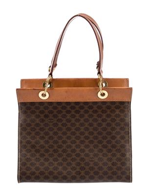 Celine Macadam Handle Bag - Brown Totes, Handbags - CEL274648 | The RealReal