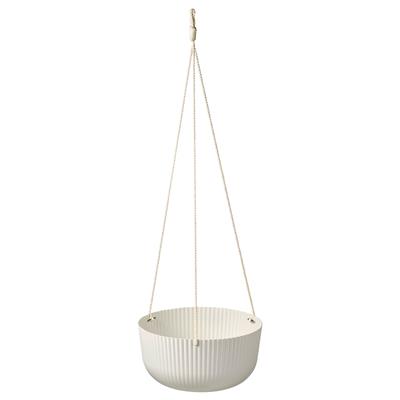 ÄPPELROS hanging planter, indoor/outdoor off-white, 27 cm (10 ¾) - IKEA CA