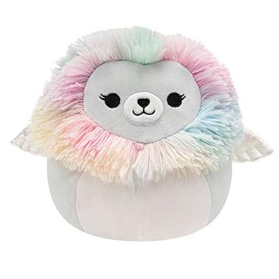 Squishmallows Original 8-Inch Leonari The Rainbow Easter Lion - Official Jazwares Plush - Collectible Soft & Squishy Lion Stuffed Animal Toy - Add to