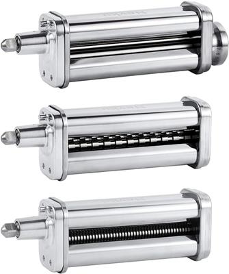 Amazon.com: Pasta Maker Attachments Set for all KitchenAid Stand Mixer, including Pasta Sheet Roller, Spaghetti Cutter, Fettuccine Cutter by Nevku : H