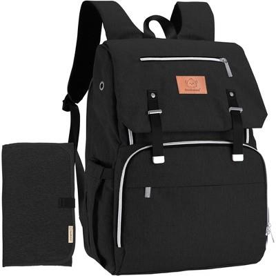 Keababies Explorer Diaper Bag Backpack, Large Diaper Bags For Girl, Boy, Baby Diaper Backpack With Changing Pad (trendy Black) : Target