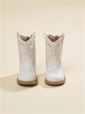 Jesse White Cowboy Boots | Tullabee
