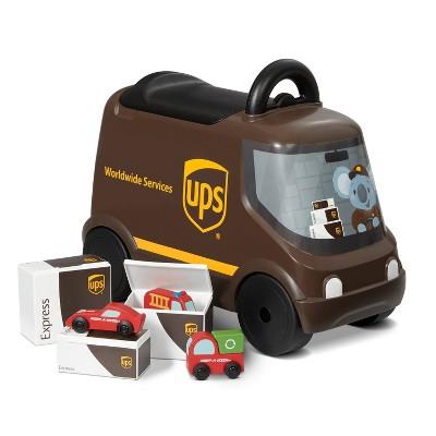 Radio Flyer Ups Delivery Truck Ride-on : Target