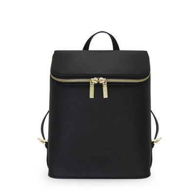 Backpack - Black - Gold Zip | Fenn Collection