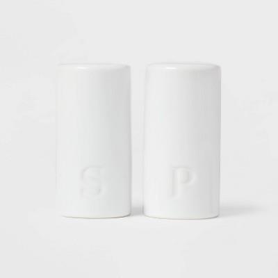 2pc Stoneware Salt And Pepper Shaker Set - Thresholdâ„¢ : Target
