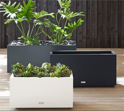 All Weather Eco Long Box Outdoor Planters | Pottery Barn