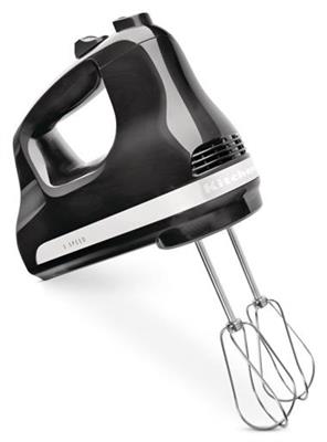 KitchenAid® Ultra Power™ 5-Speeds Hand Mixer w/ Turbo Beater Onyx Black