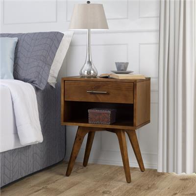 Mercury Row® Solid Wood Nightstand  | Wayfair