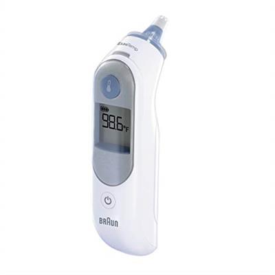 Braun Digital Ear Thermometer for Babies, Kids, Toddlers and Adults, ThermoScan 5 IRT6500, Display is Digital and Accurate, Thermometer for Precise Fe
