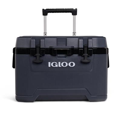 Igloo Overland 52 QT Ice Chest Cooler with Wheels, Gray (26 x 19 x 16) - Walmart.com
