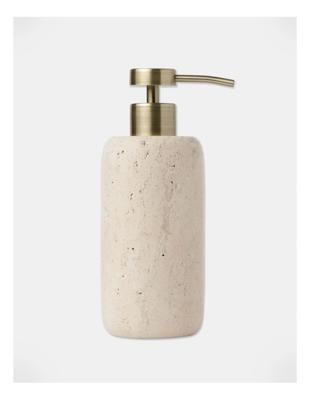 Heritage Travertine Bathroom Accessories in Beige | MYER