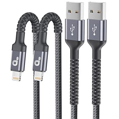 iPhone Charger, [Apple MFi Certified] 2Pack 10FT Long Lightning Cable Nylon Braided Cable iPhone Charger Cord Compatible with iPhone 14 13 12 11 Pro M