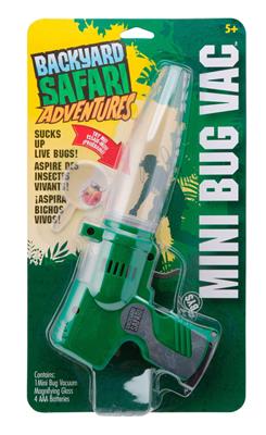 Mini aspirateur d’insectes Backyard Safari avec loupe, jouet attraper et libérer pour enfants, 5 ans