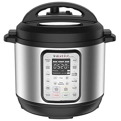 Instant Pot Duo Plus 9-in-1 Electric Pressure Cooker, Slow Cooker, Rice Cooker, Steamer, Sauté, Yogurt Maker, Warmer & Sterilizer, Includes App With O