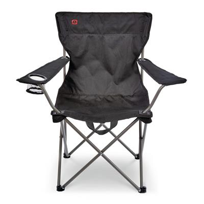 Outbound Wide Back Folding Camping Quad Chair w/ Cup Holder & Carry Strap, Assorted