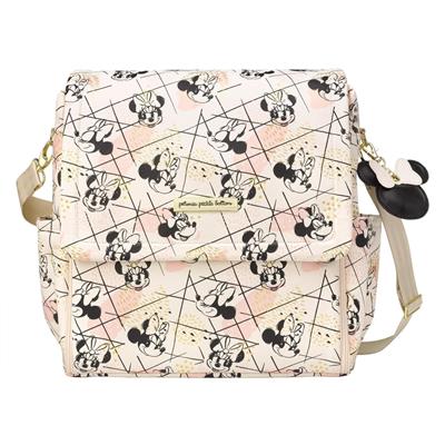 Petunia Pickle Boxy Backpack - Shimmery Minnie Mouse